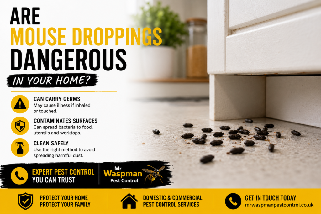 are mouse droppings dangerous